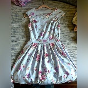 Emerald Sundae Dress, open back, size small